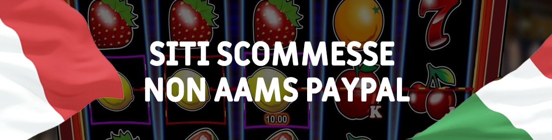 bookmaker non è paypal di aams