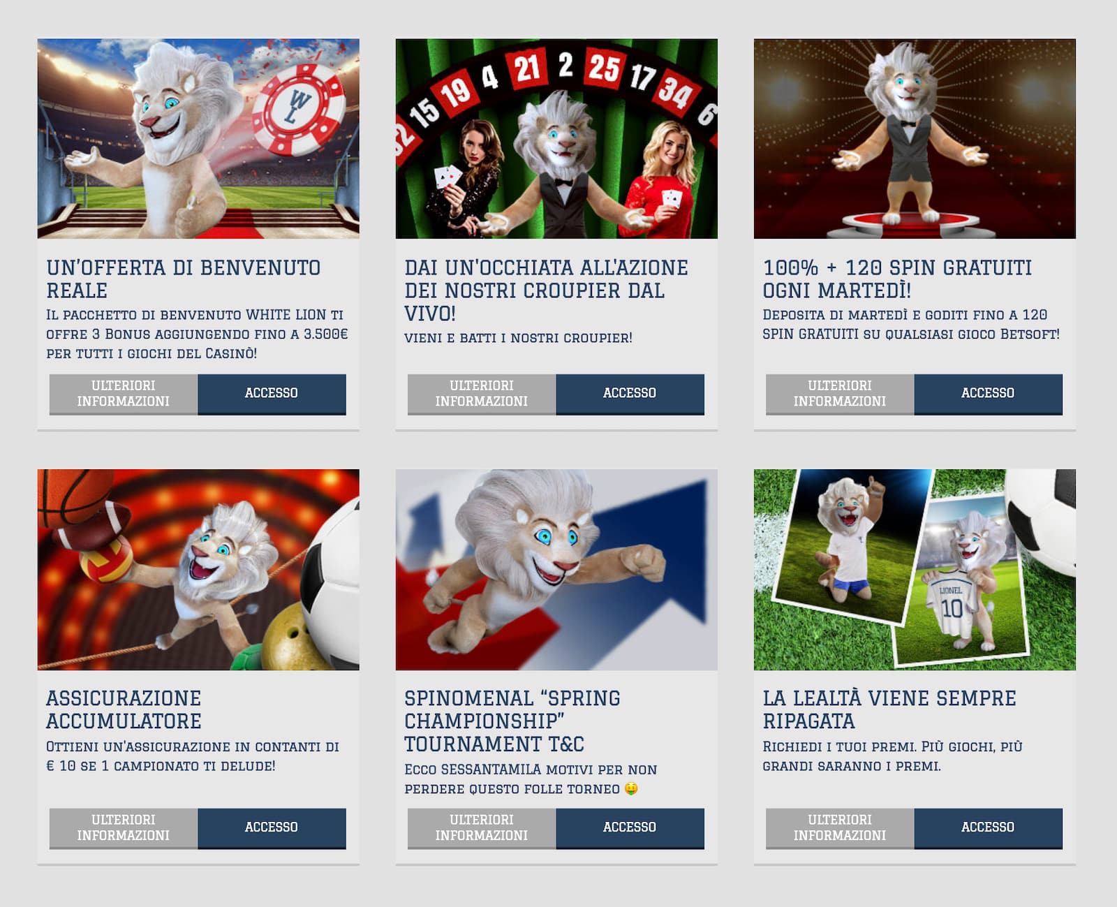 white lion bet casinò