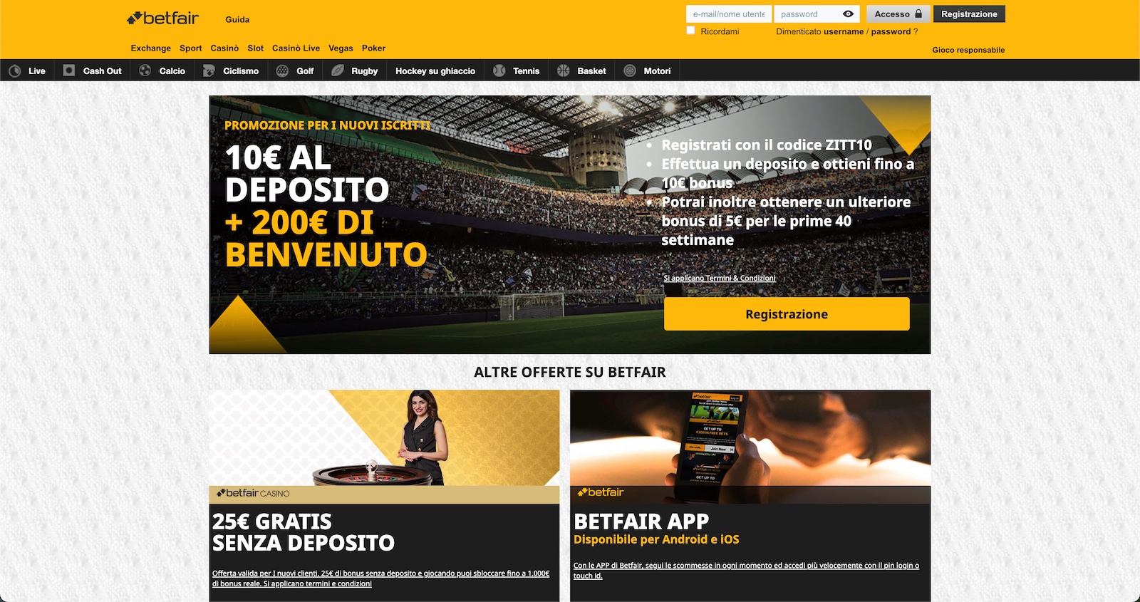 casino online betfair
