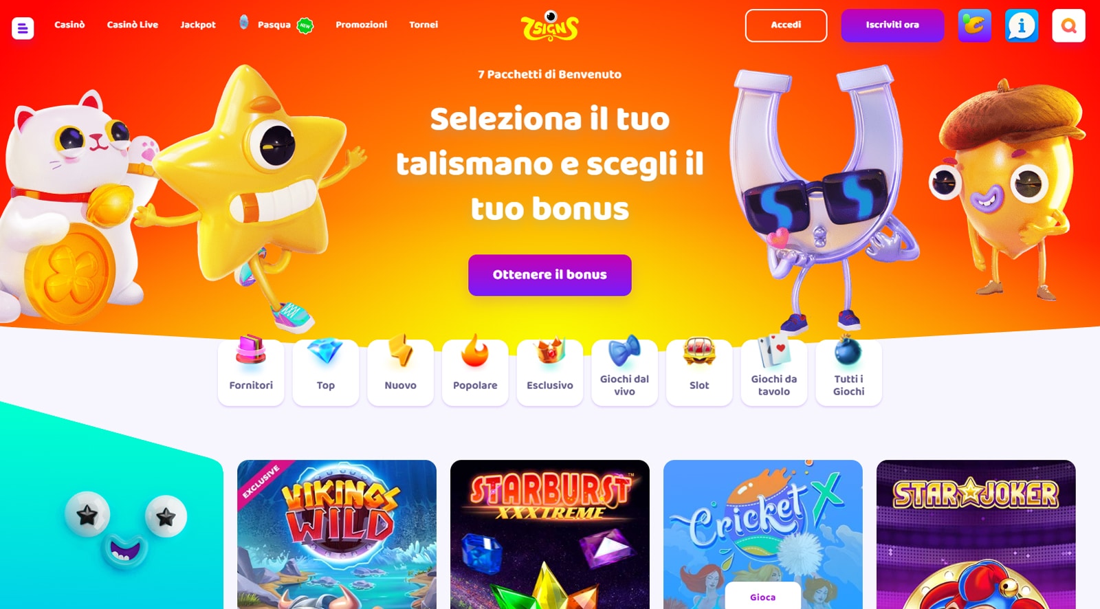 7 Signs Casino Italia