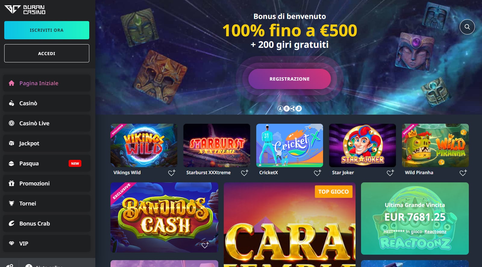 buran casino
