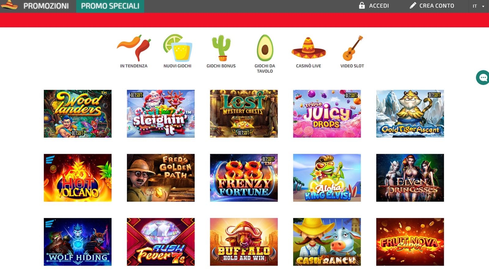 la fiesta casino bonus senza deposito