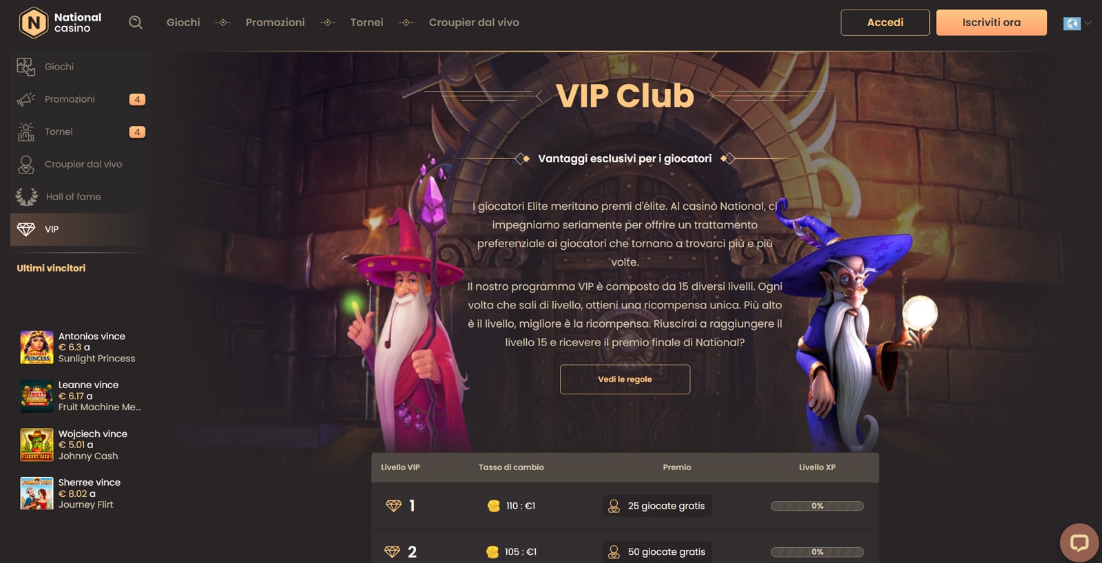 national casino italia