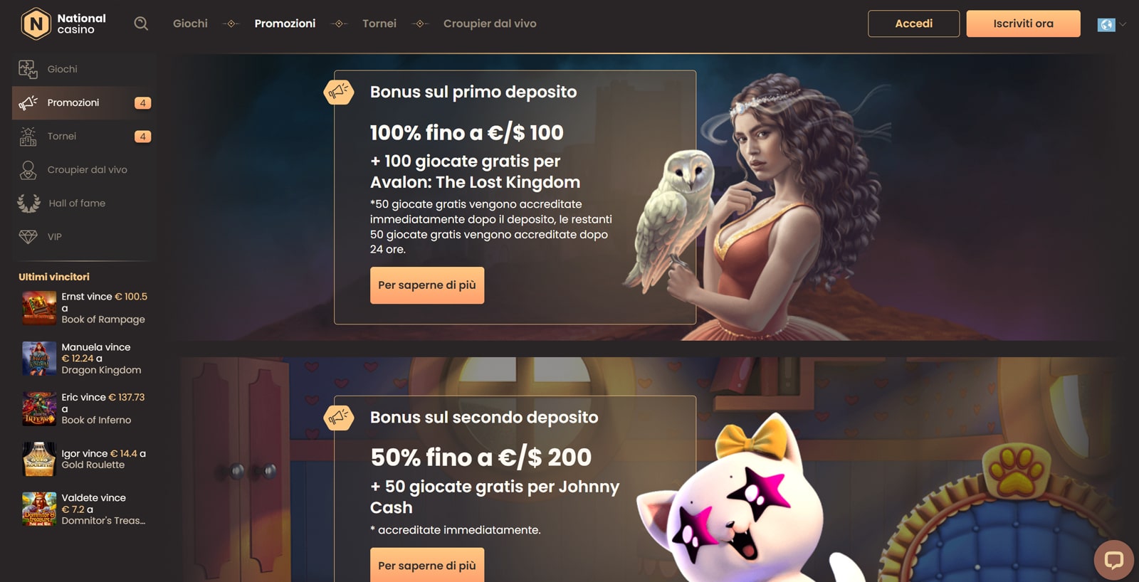 national casino recensioni