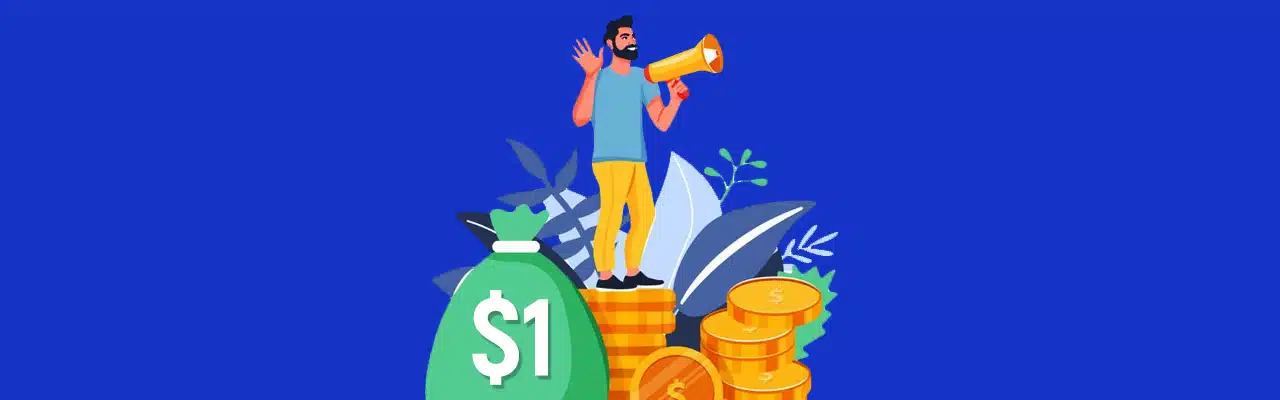 $1 deposit casino