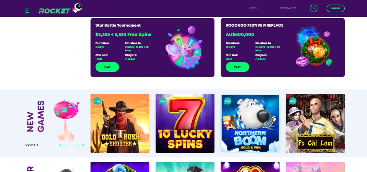 Casino Rocket Review 2024 & No Deposit Bonus Codes