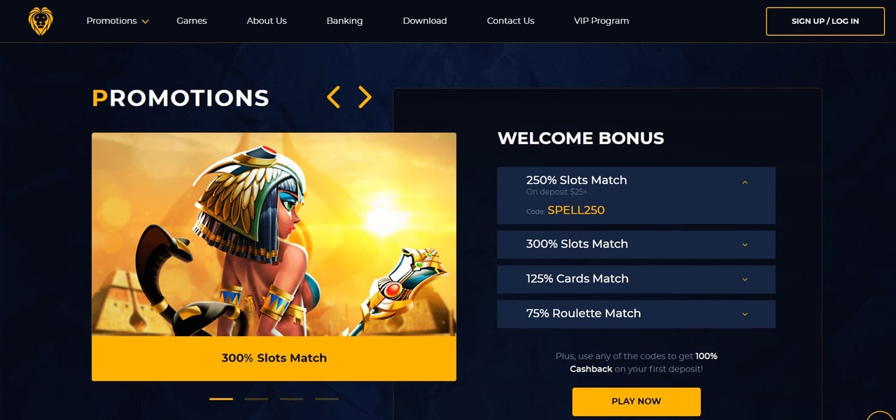 golden lion casino review