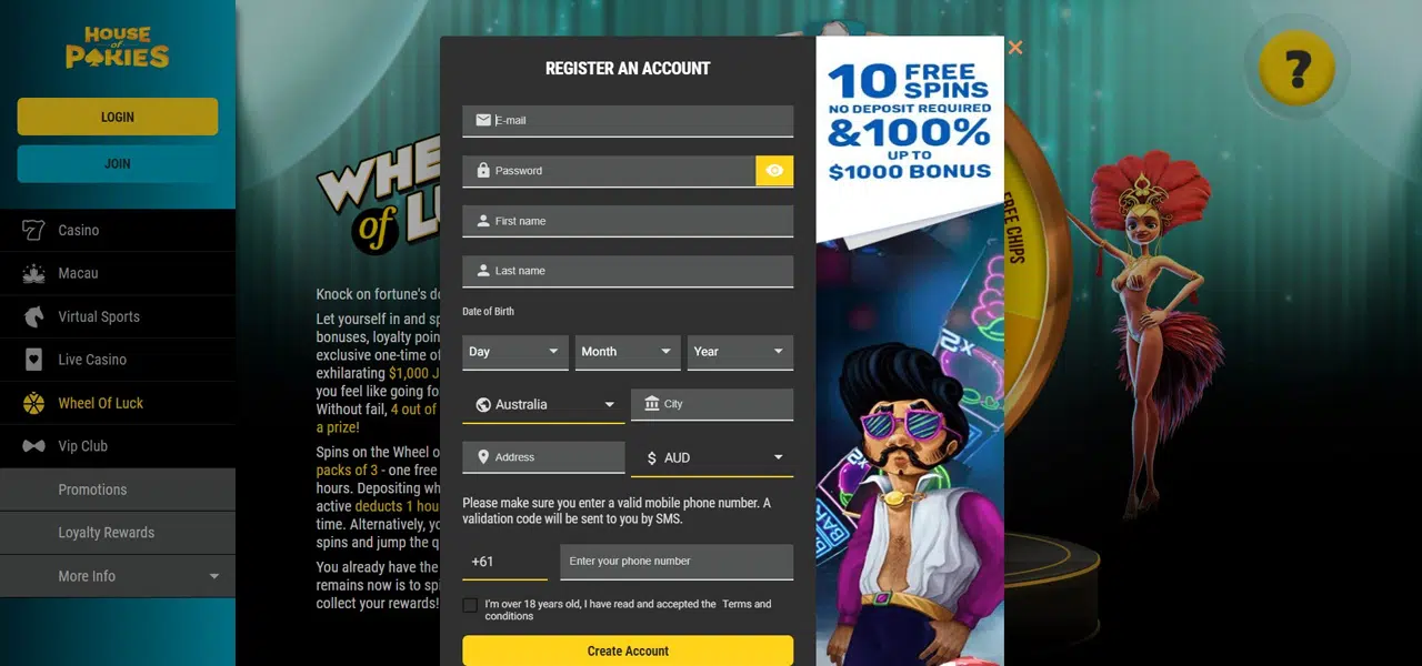 house of pokies casino