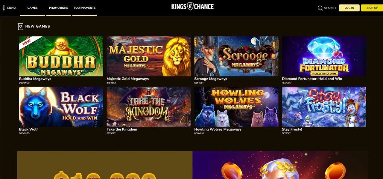 kings chance online casino