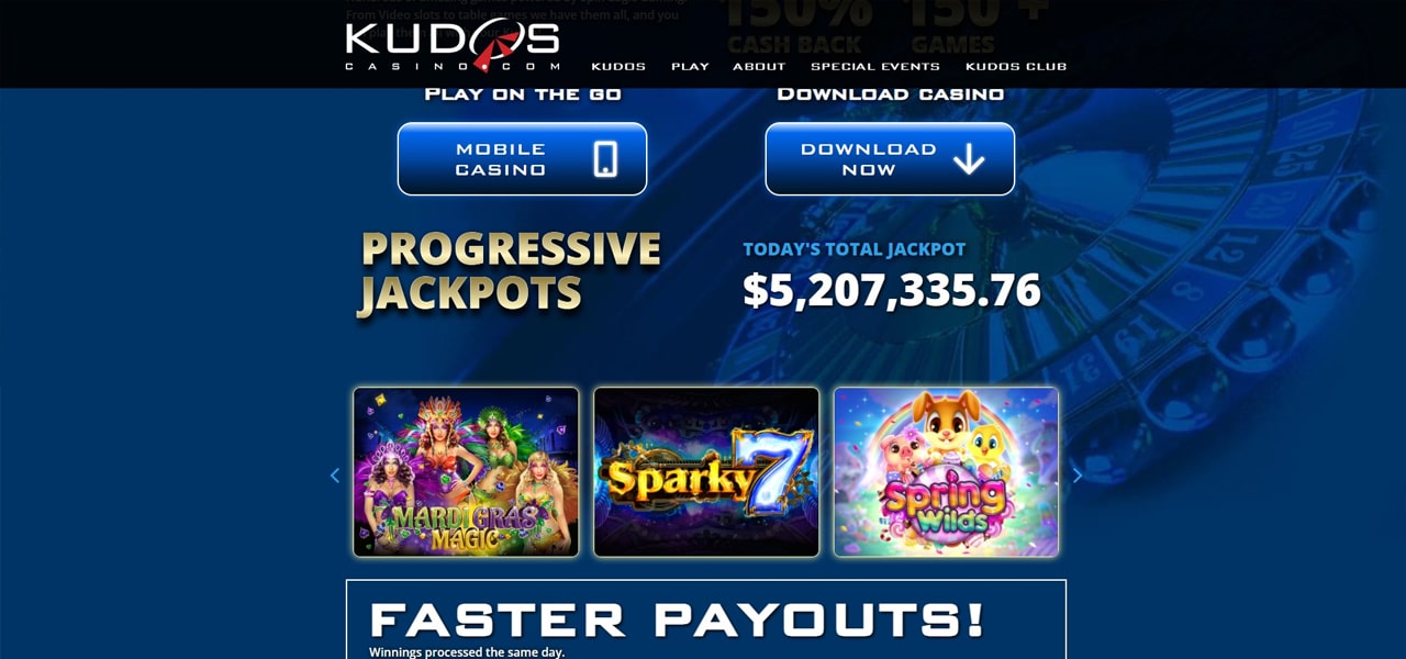 kudos casino no deposit bonus