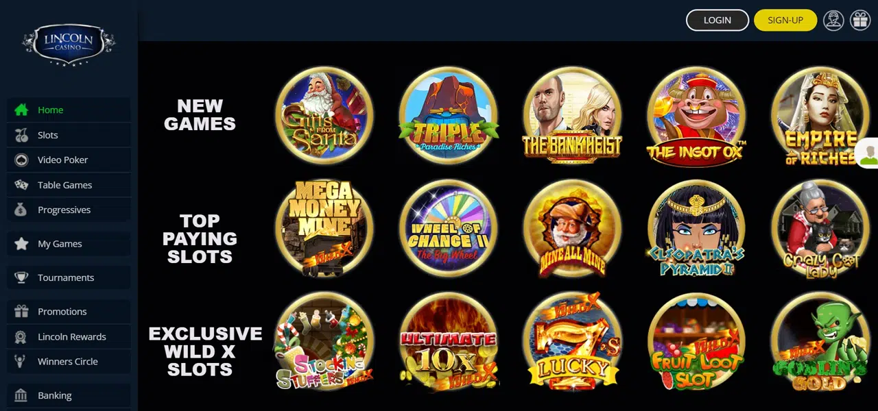 lincoln slots