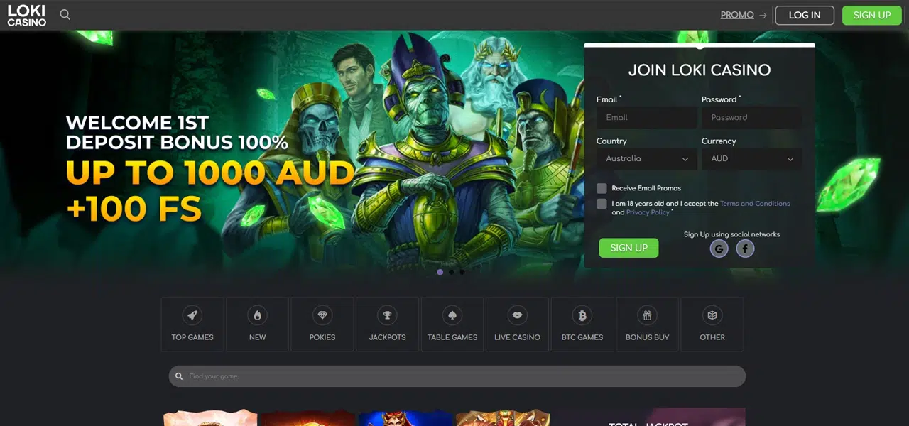loki casino