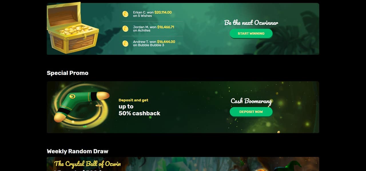 ozwin casino review