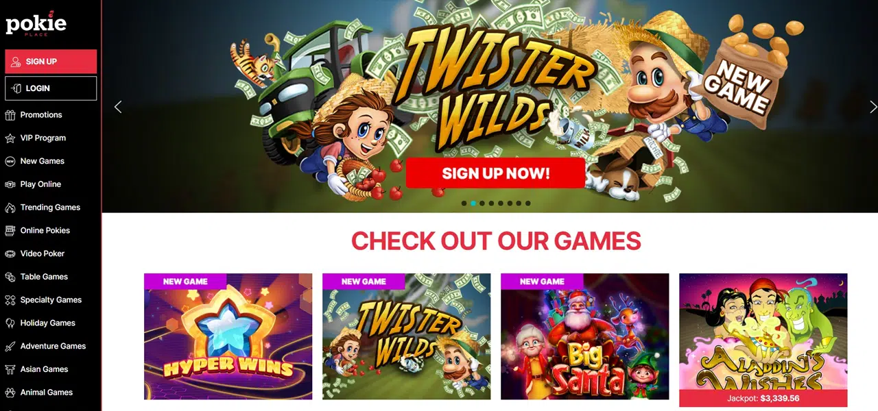 pokie place