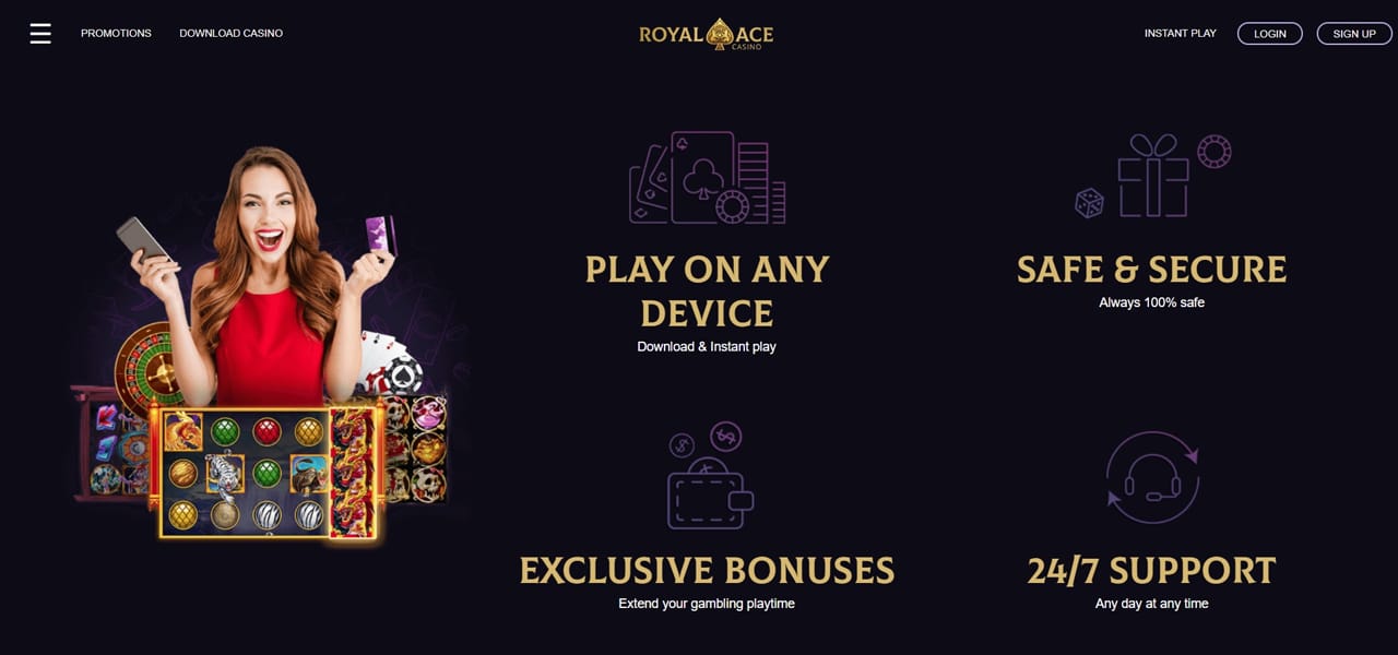 Royal Ace Casino Review 2023 No Deposit Bonus Available