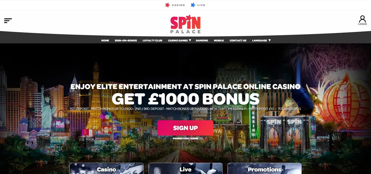 spin palace