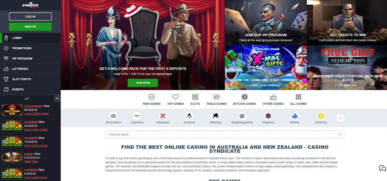 syndicate casino