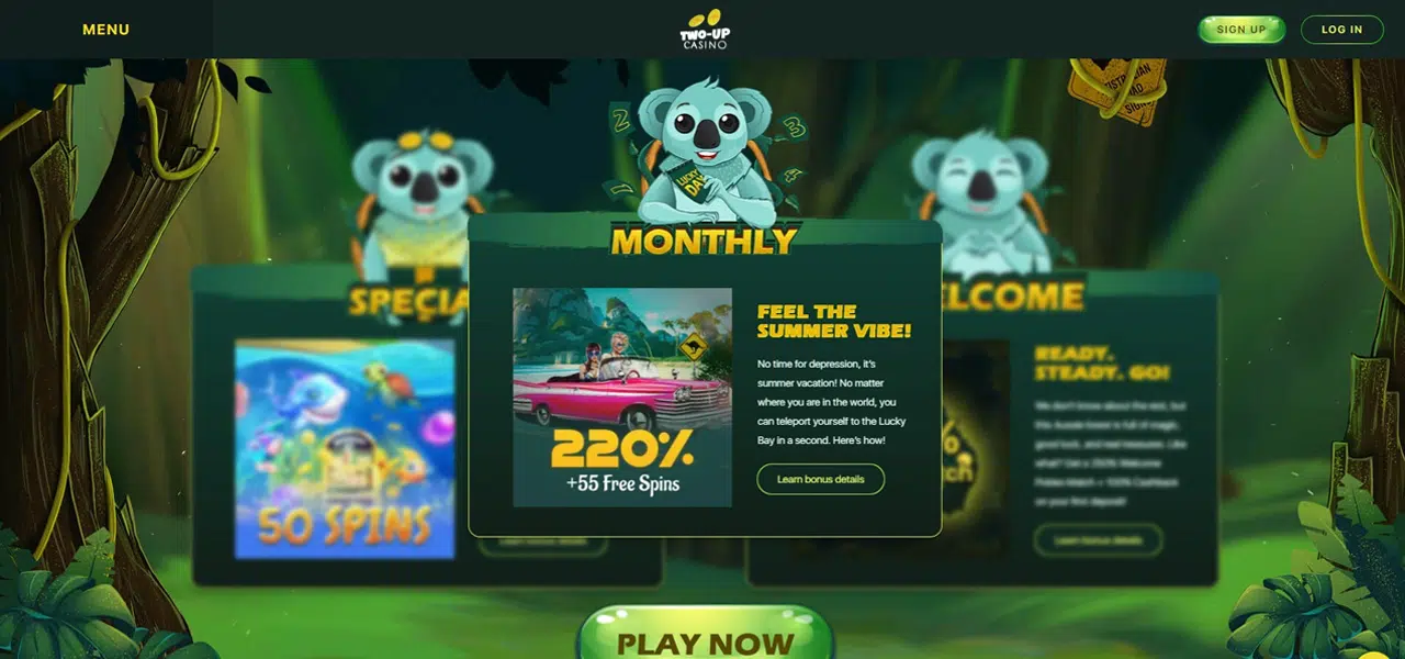 two up casino review