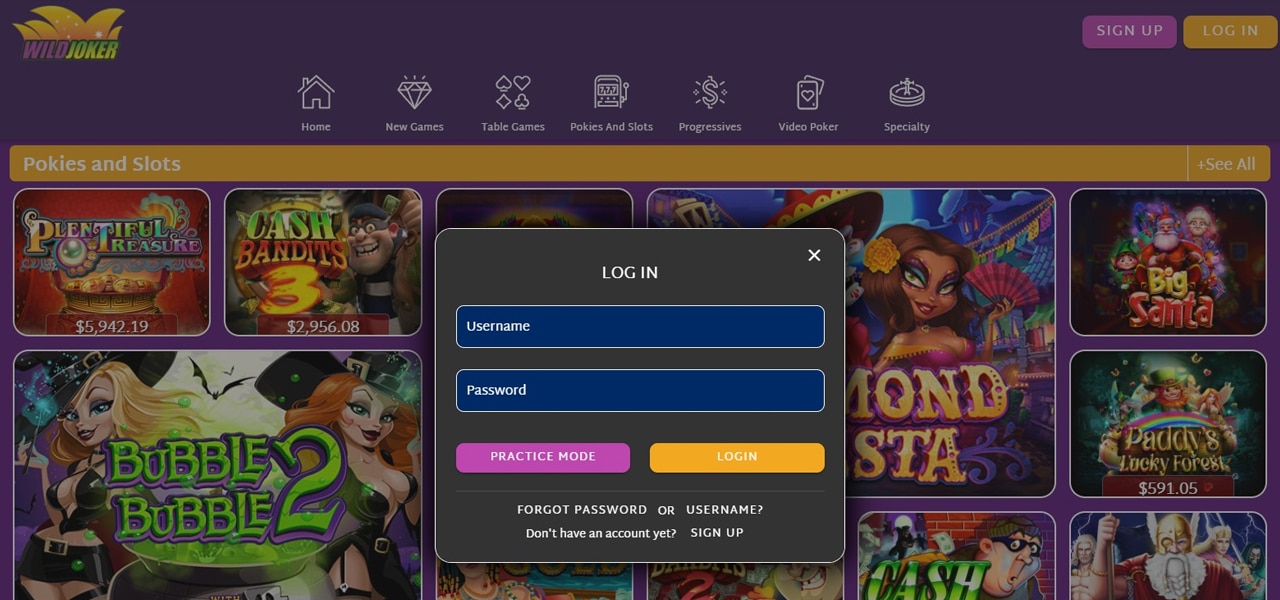 wild joker casino review