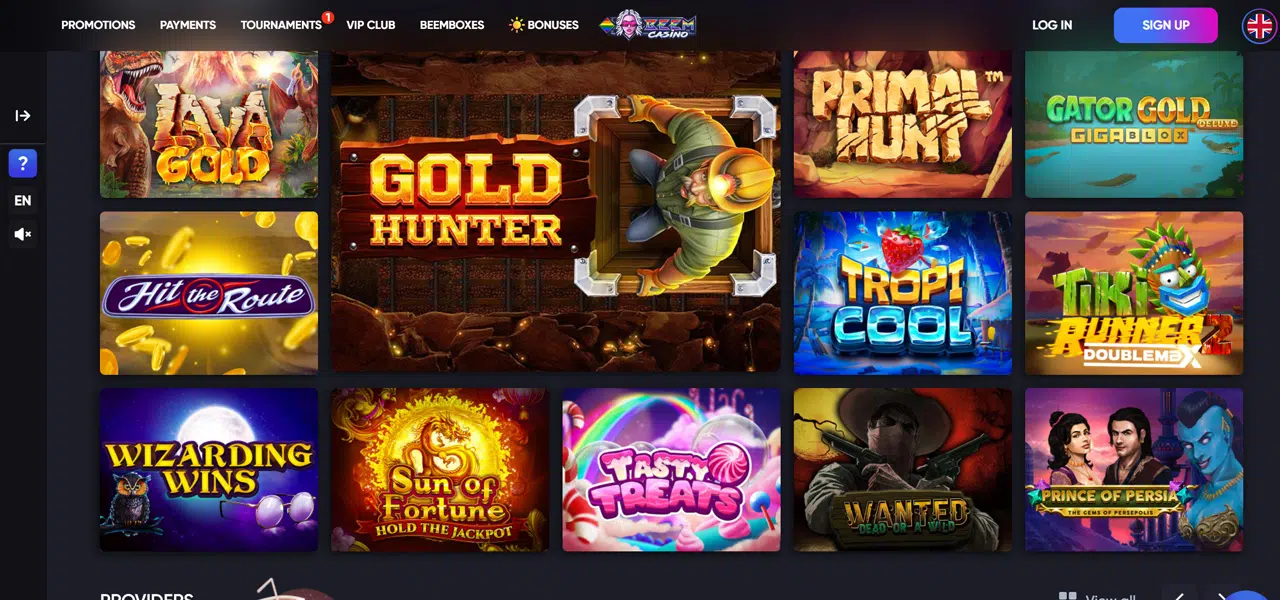 beem casino no deposit code