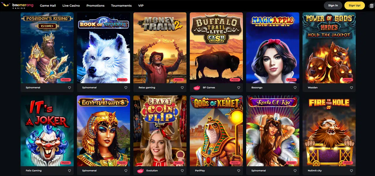 boomerang casino no deposit bonus codes