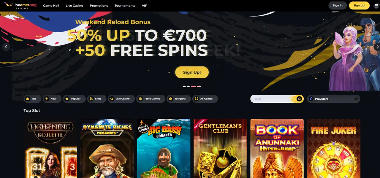 boomerang casino