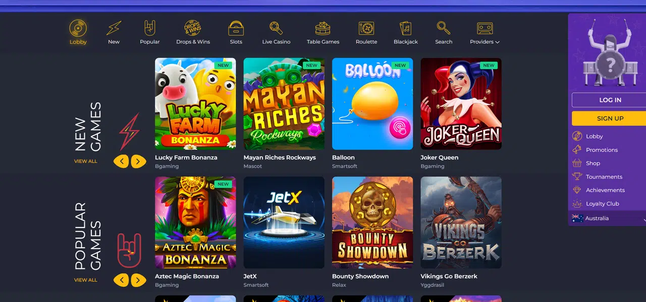 rolling slots casino