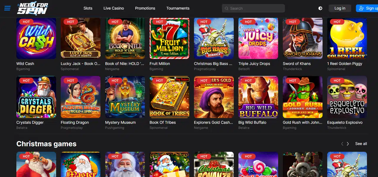 need for spin casino
