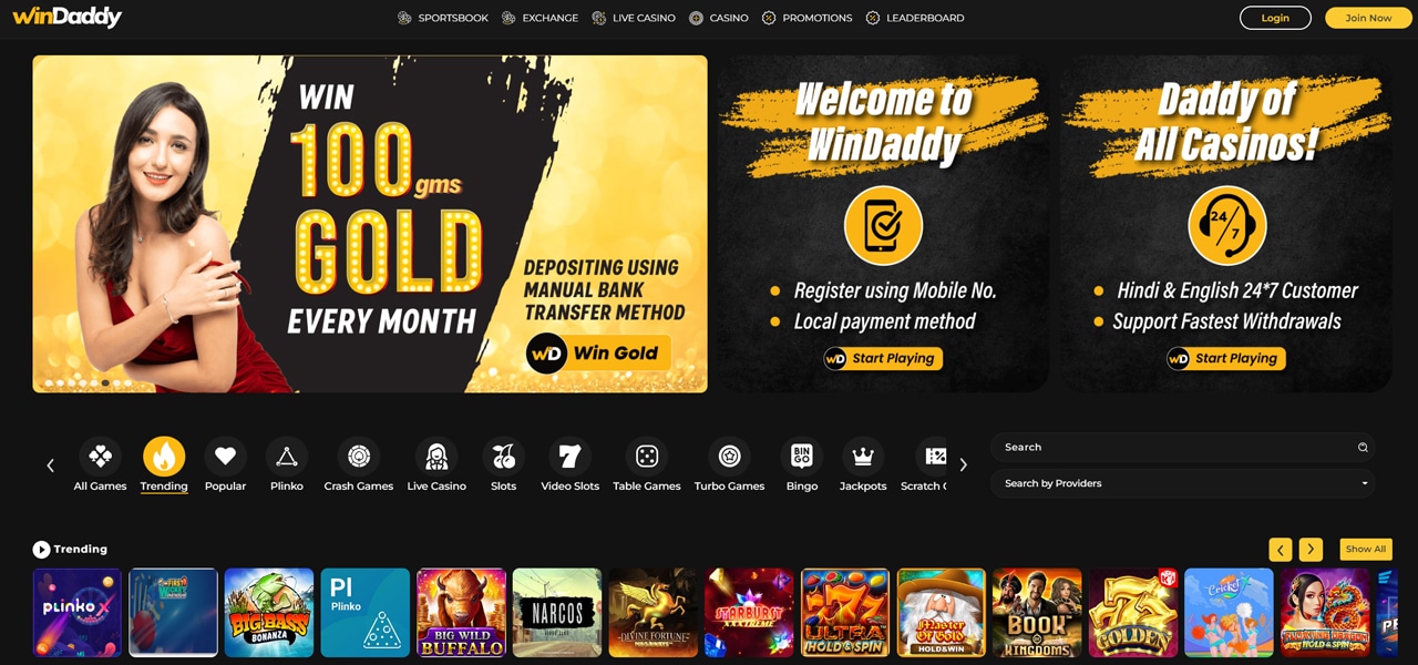 WinDaddy online casino