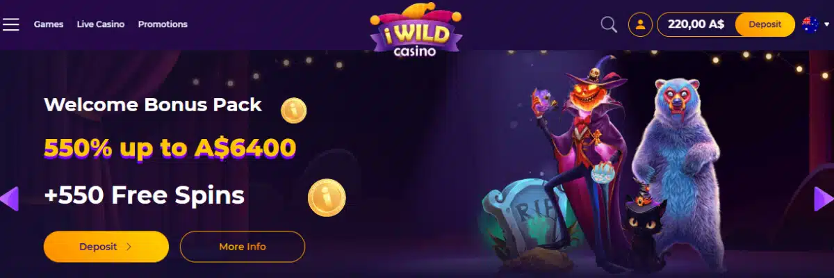 iWild casino