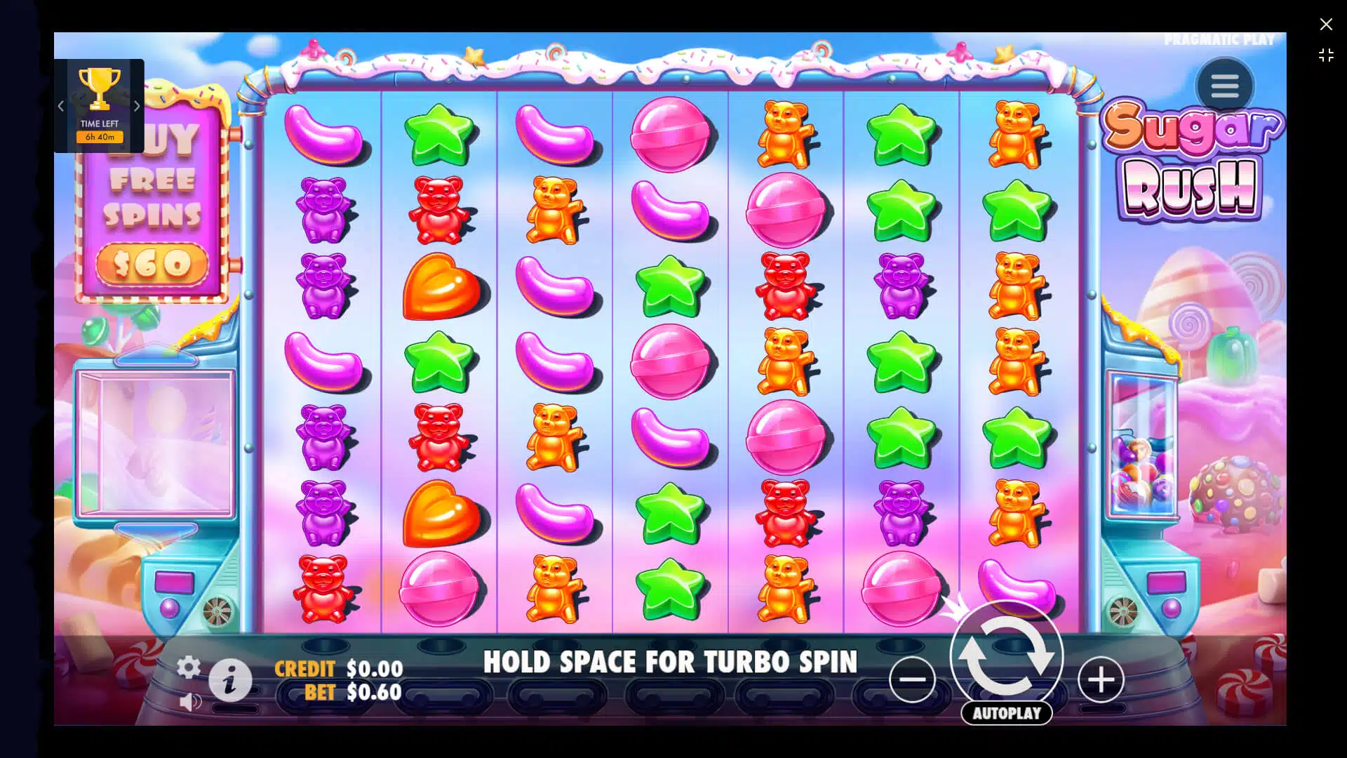 Sugar Rush Slot by Pragmatic Play