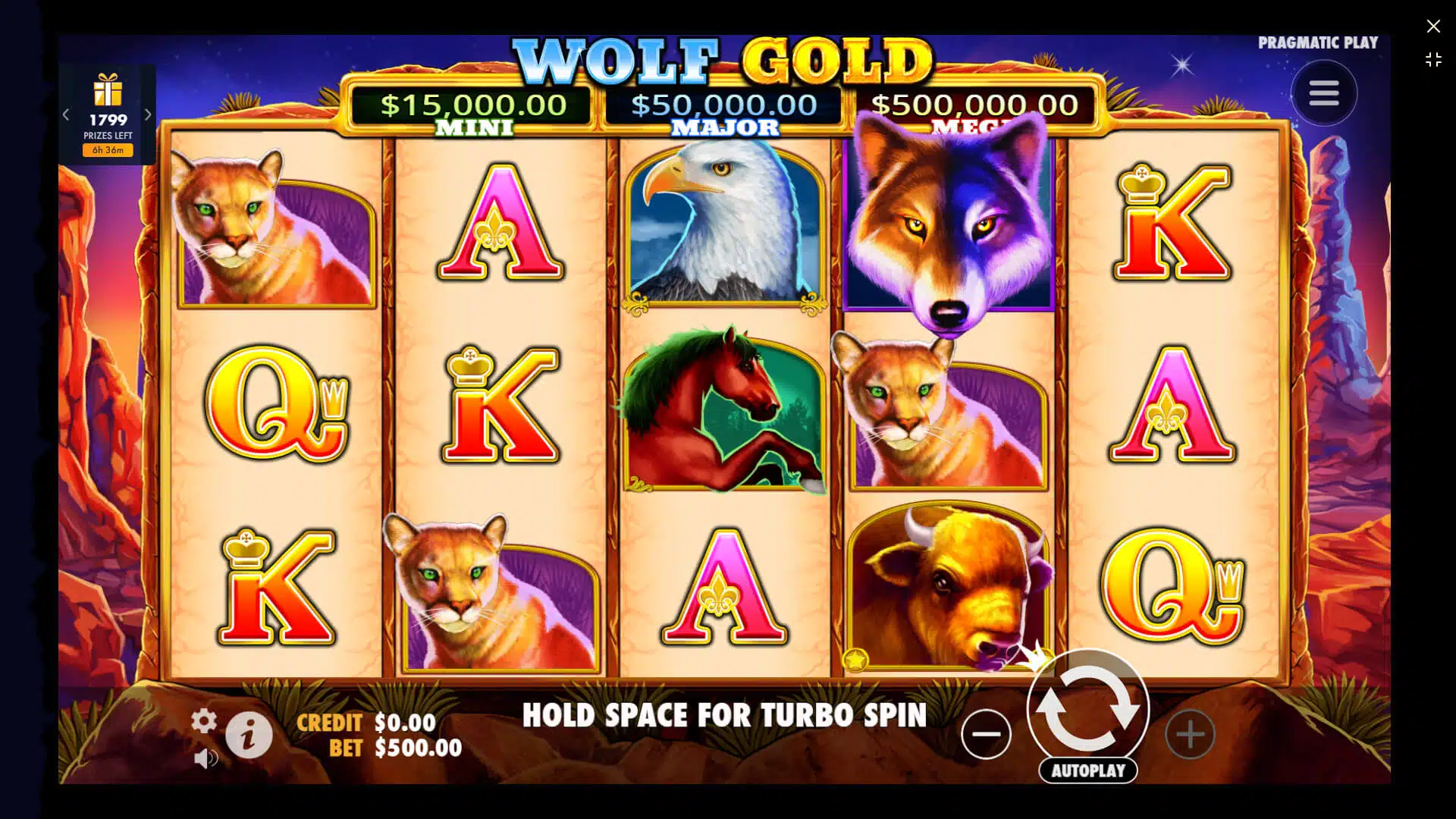 Wolf Gold Slot by Pragmatic Play