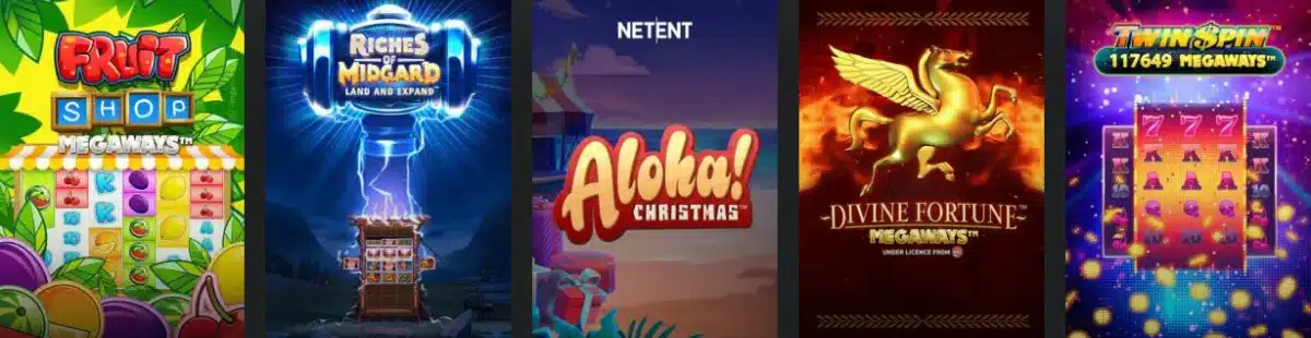 NetEnt Game Library