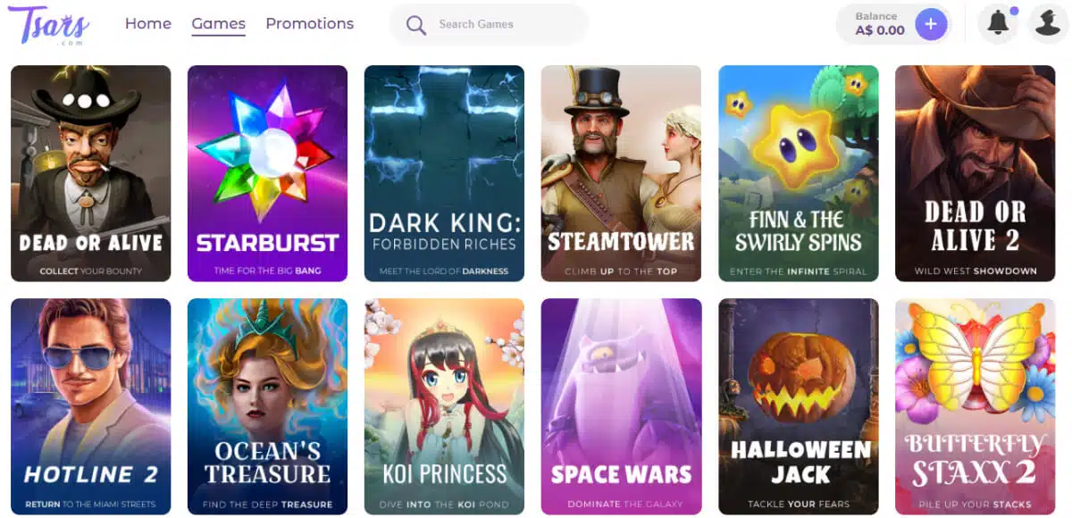 Tsars is the Best NetEnt Casino